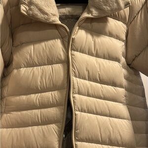 Columbia Women's Beige Puffer Jacket